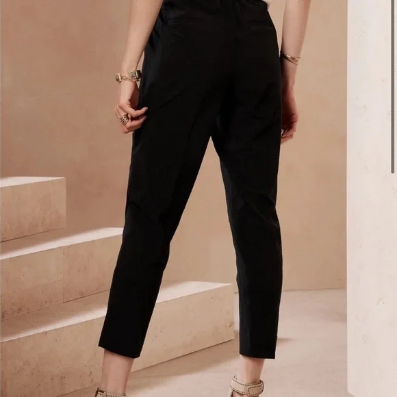 Banana Republic Factory Air Stretch Navy Pants - Picture 2 of 6